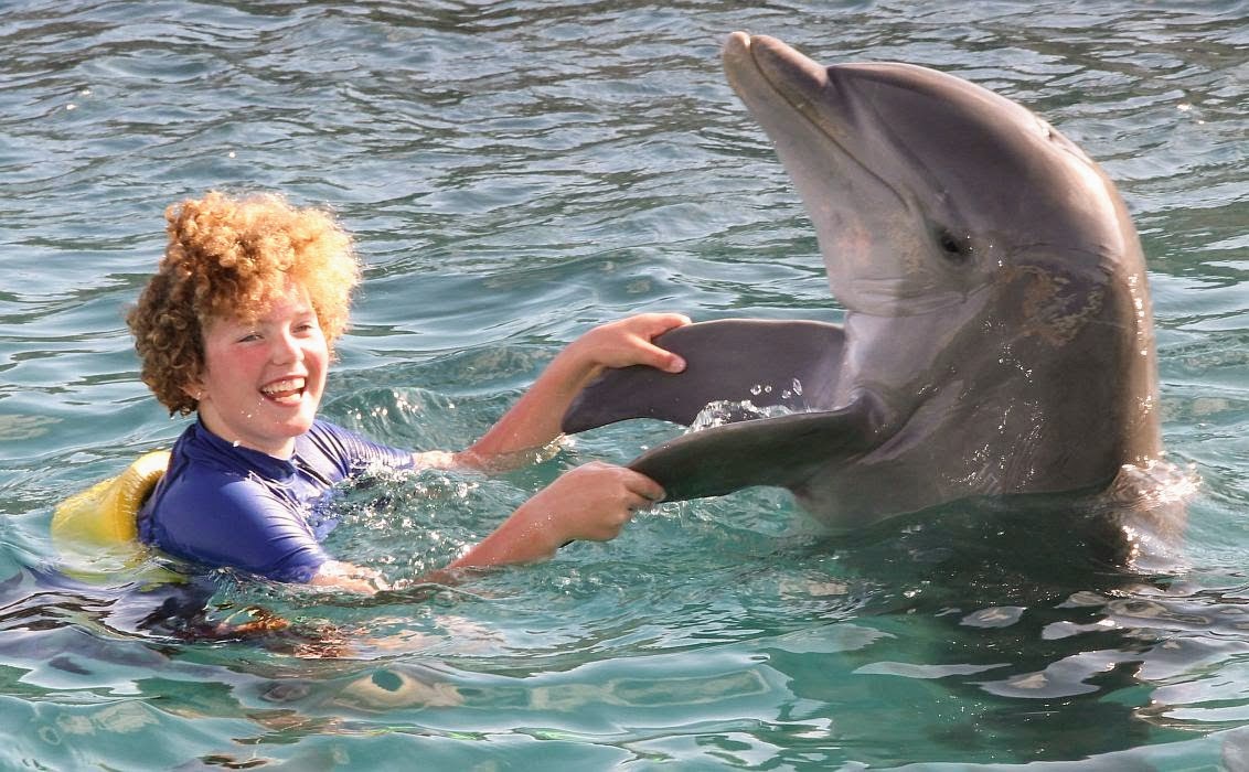 Merles Tanz mit dem Delfin, Curaçao (2015)