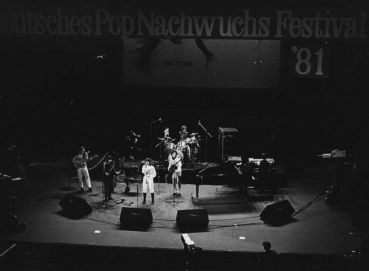 Emotionen beim Pop-Nachwuchs-Festival 1981